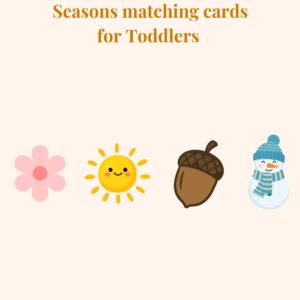 Seasons Matching Cards